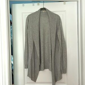Marine Layer Grey Knit Open Cardigan S